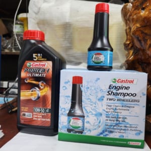 Nhớt Castrol Power1 Ultimate 10W-50 4T Super Bike - Khuyến Mãi 2023
